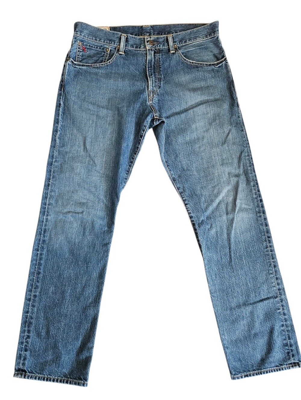 Polo Ralph Lauren Authentic Dungarees Straight Denim Blue Jeans Men's 32x30